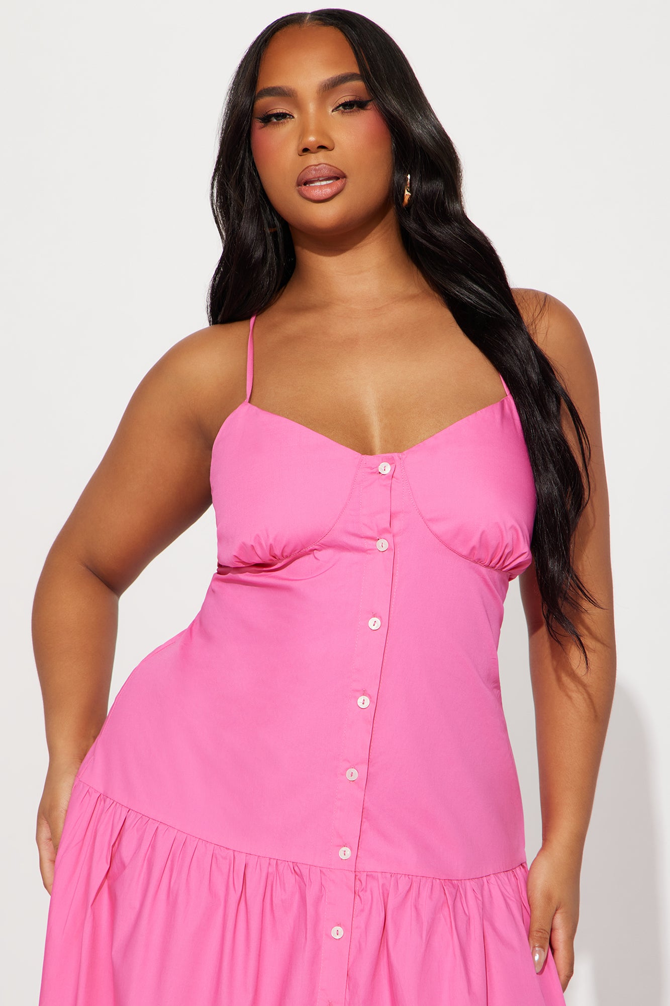 Kira Maxi Dress - Pink - Image 5