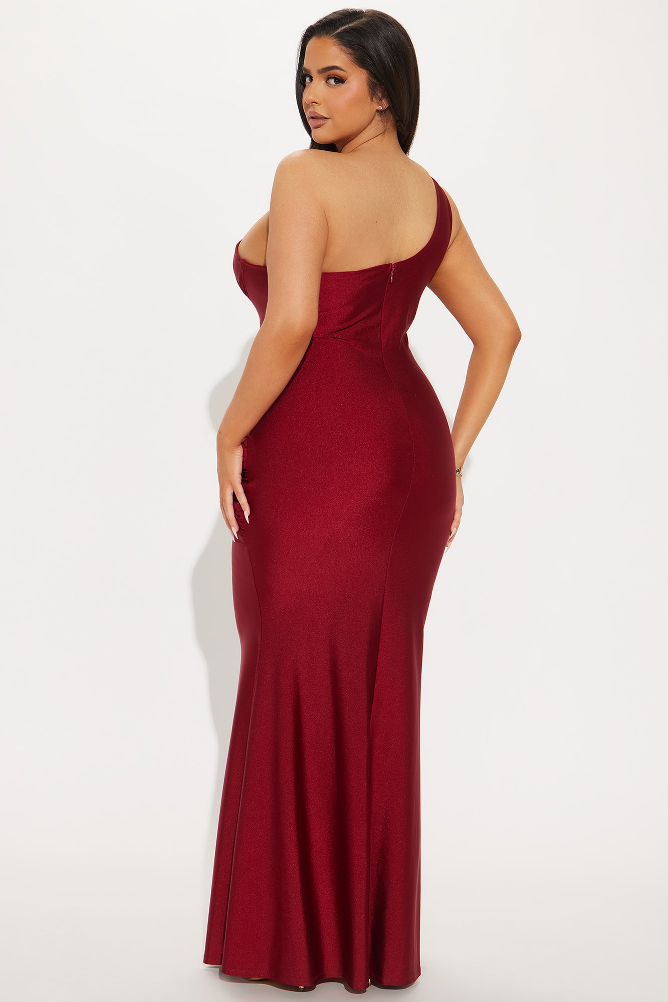 As You Know It Maxi Dress - Wine - Image 6