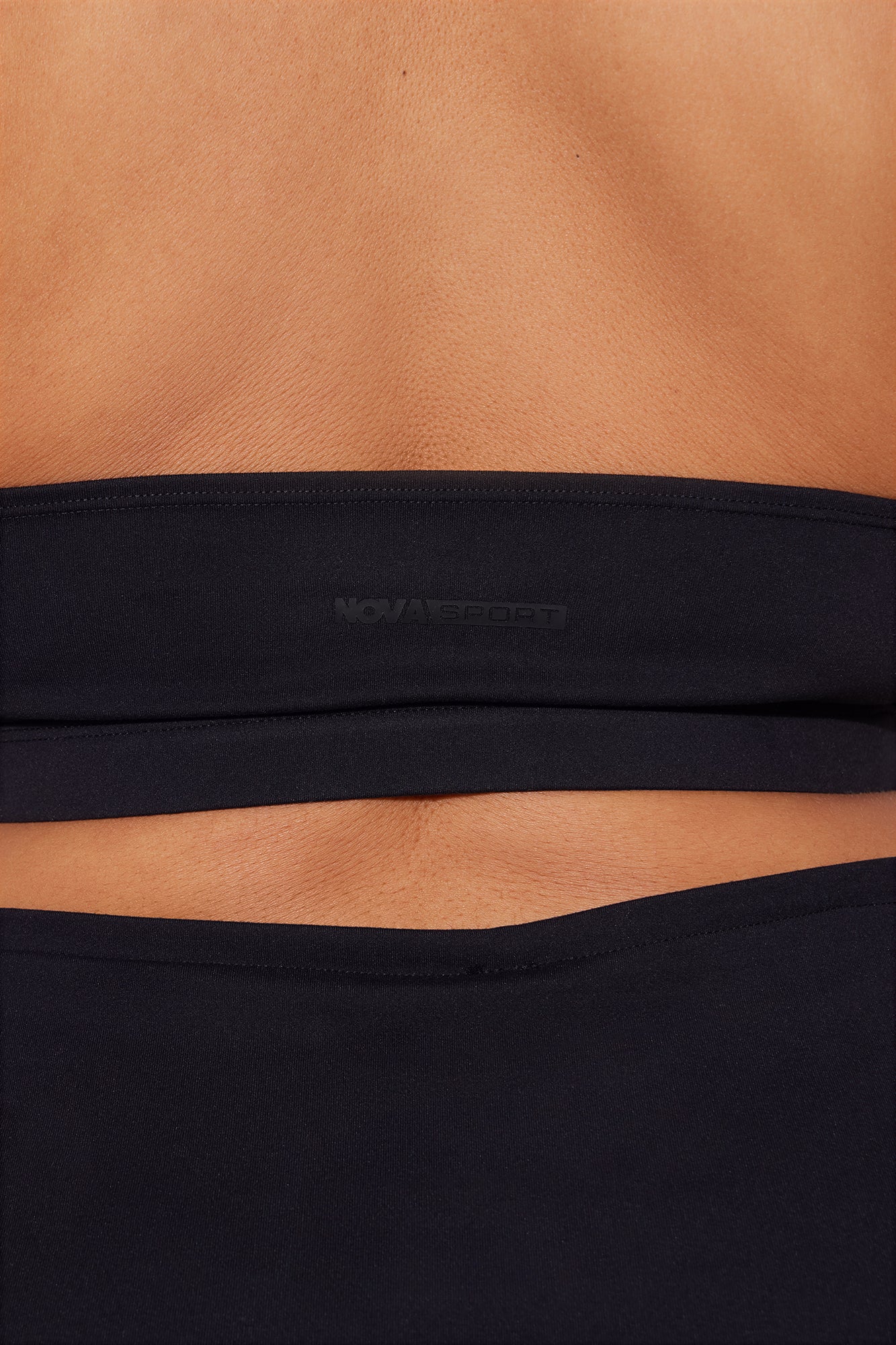 Roll Up Super Soft Active Capri Legging - Black - Image 6