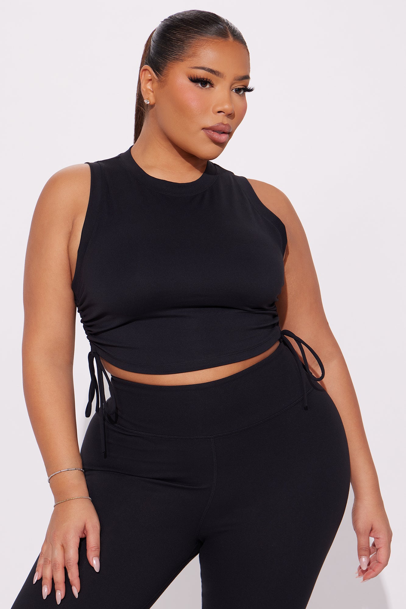 Pirouette Super Soft Active Top - Black - Image 5