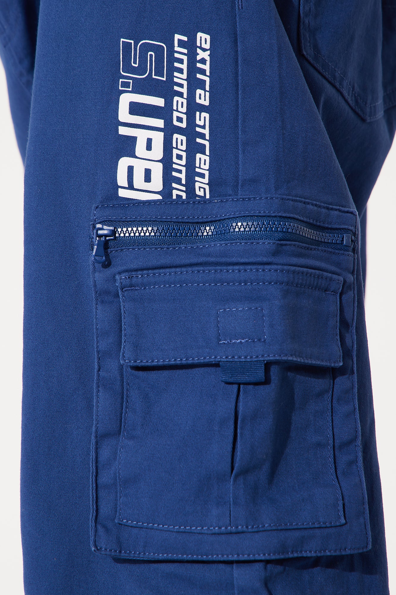 Mini Walk With Me Cargo Twill Pant - Navy - Image 4