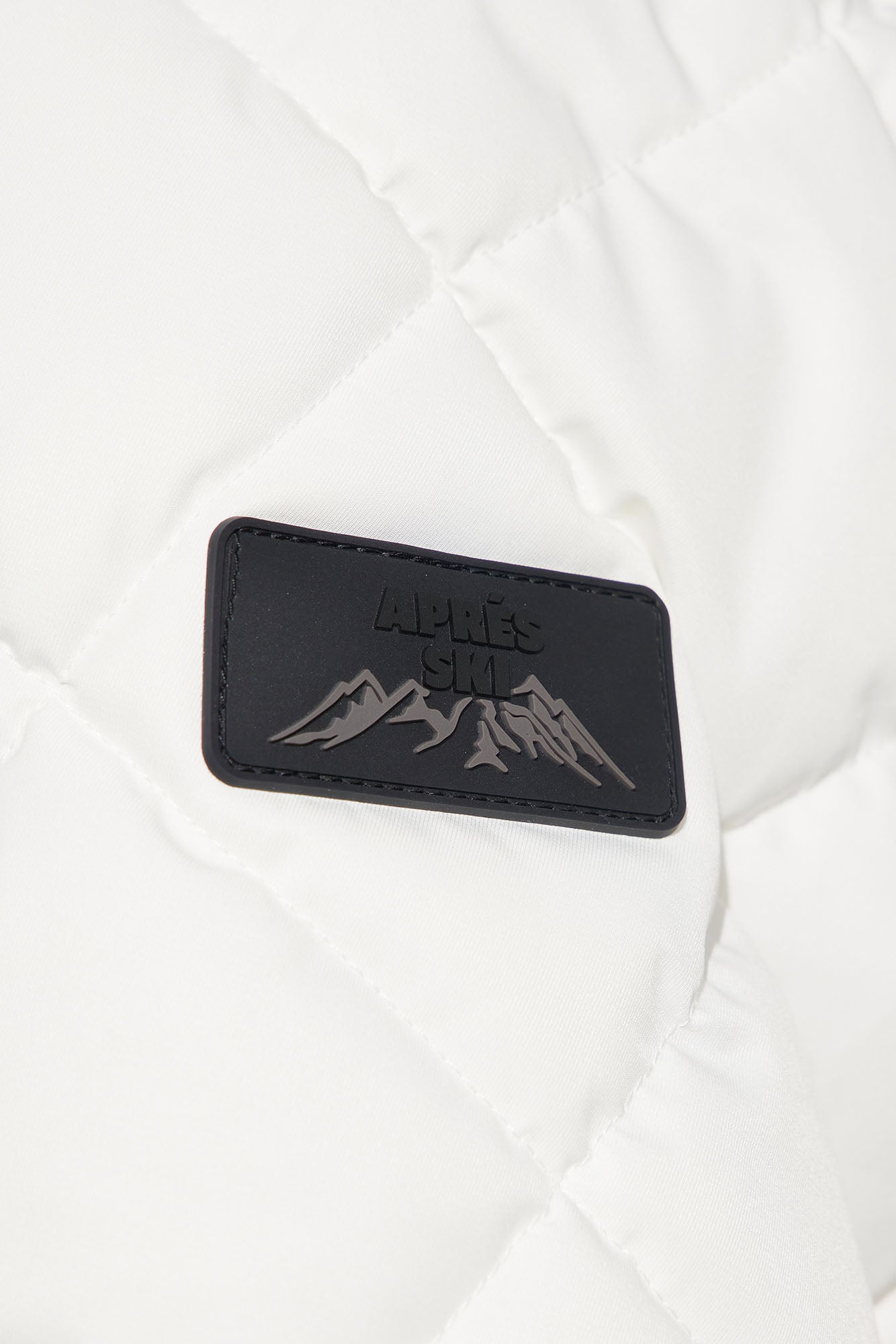 Snow Days Quilted Puffer Jacket - White - Image 7