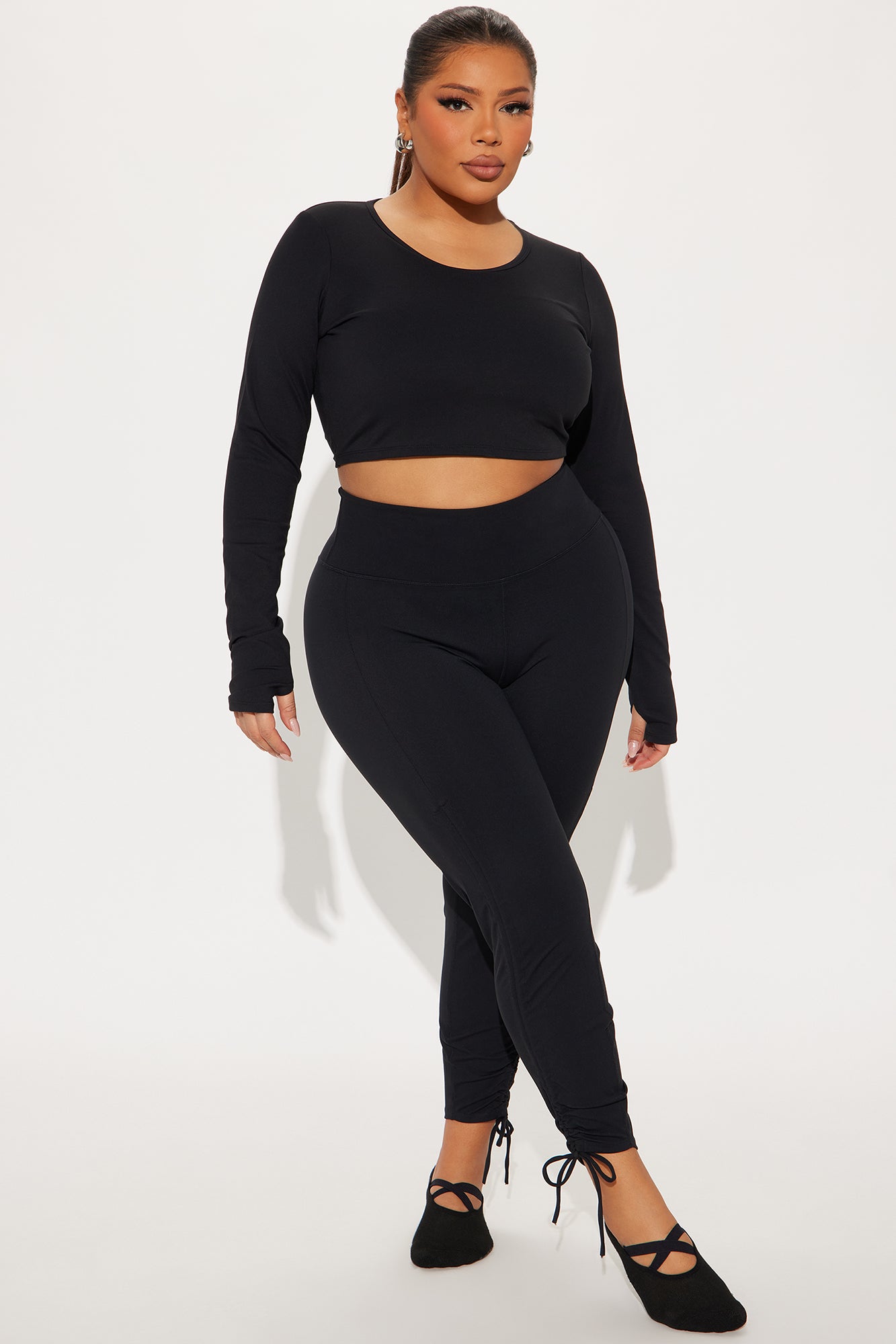 Extend Super Soft Active Capri Legging - Black - Image 6