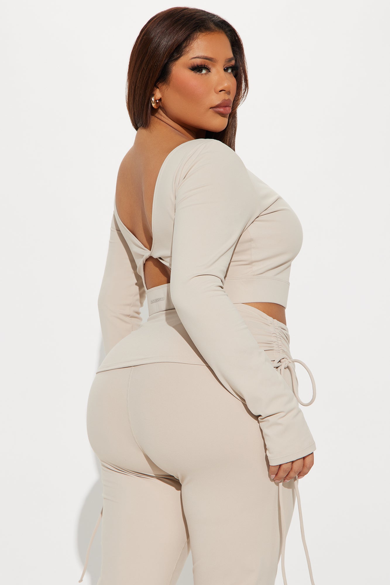 Stabilization Super Soft Active Top - Light Taupe - Image 8