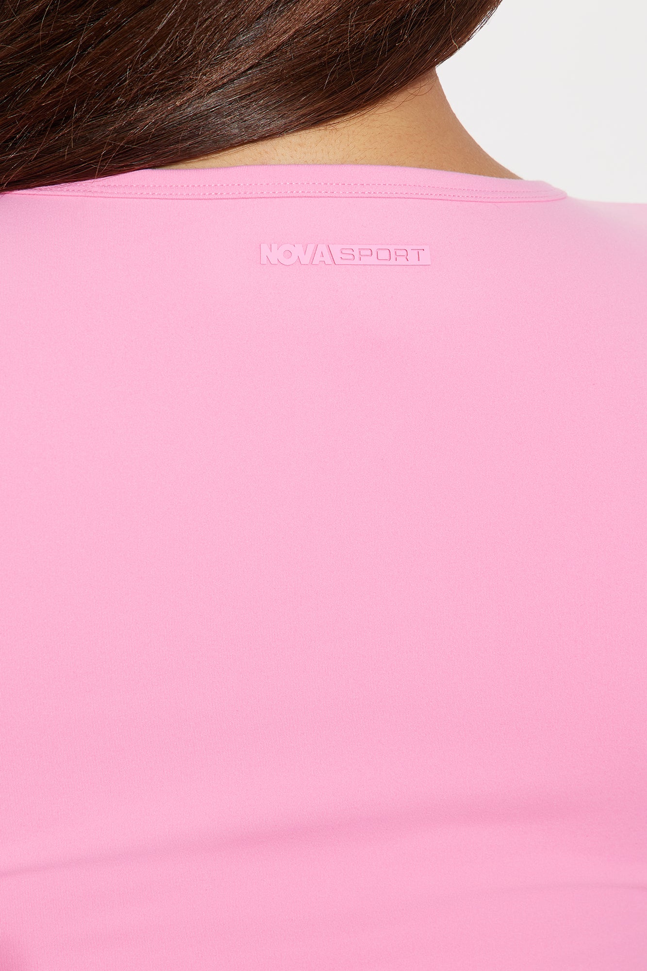 Barre Baddie Super Soft Active Top - Bubblegum Pink - Image 7