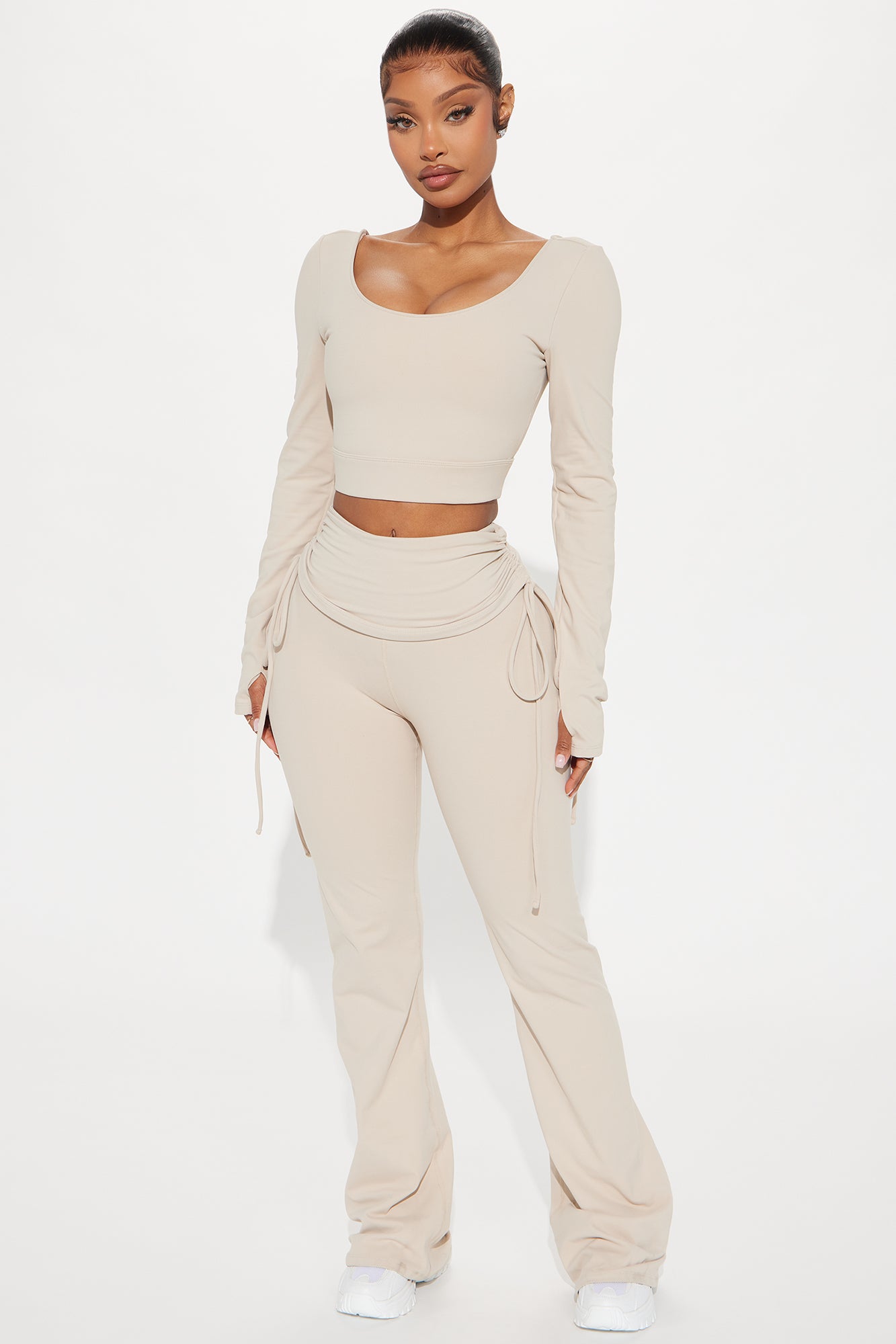 Stabilization Super Soft Active Top - Light Taupe - Image 3