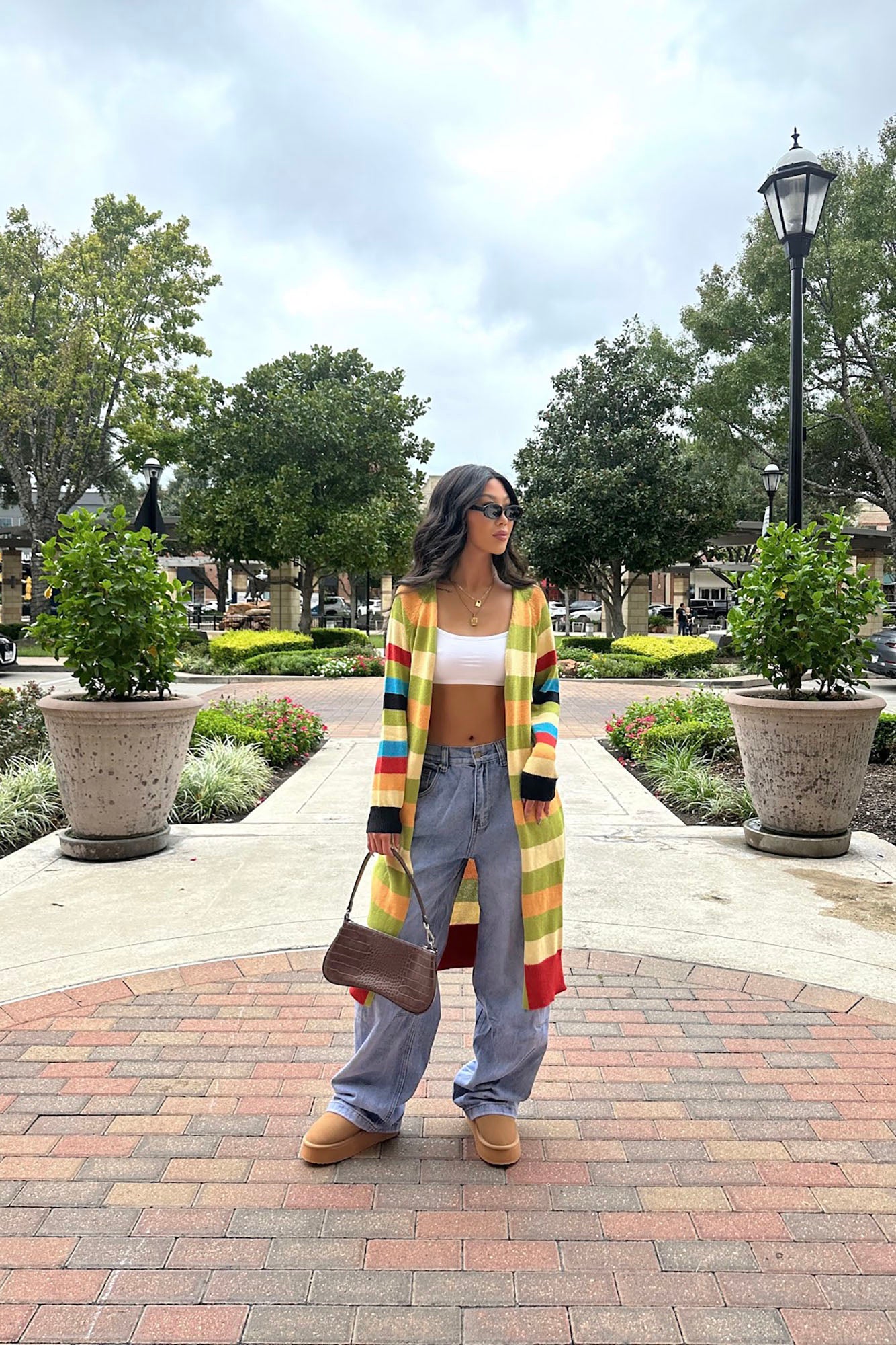Piper Striped Cardigan - Multi Color - Image 4