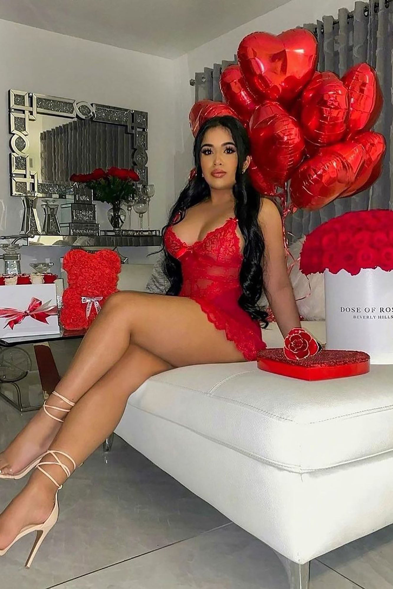 Best You Ever Had Babydoll - Red - Image 5