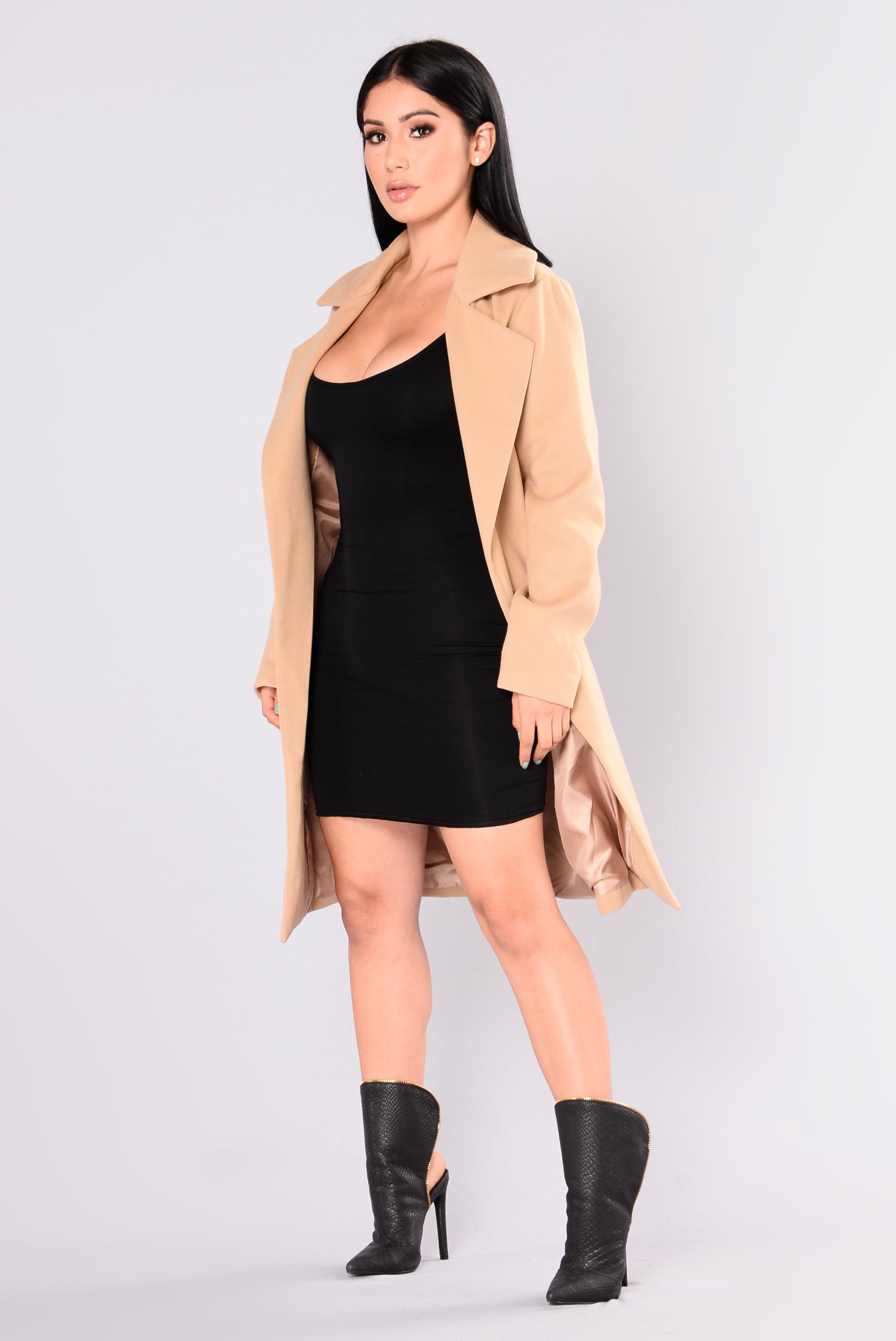 Upper East Side Coat - Camel - Image 6