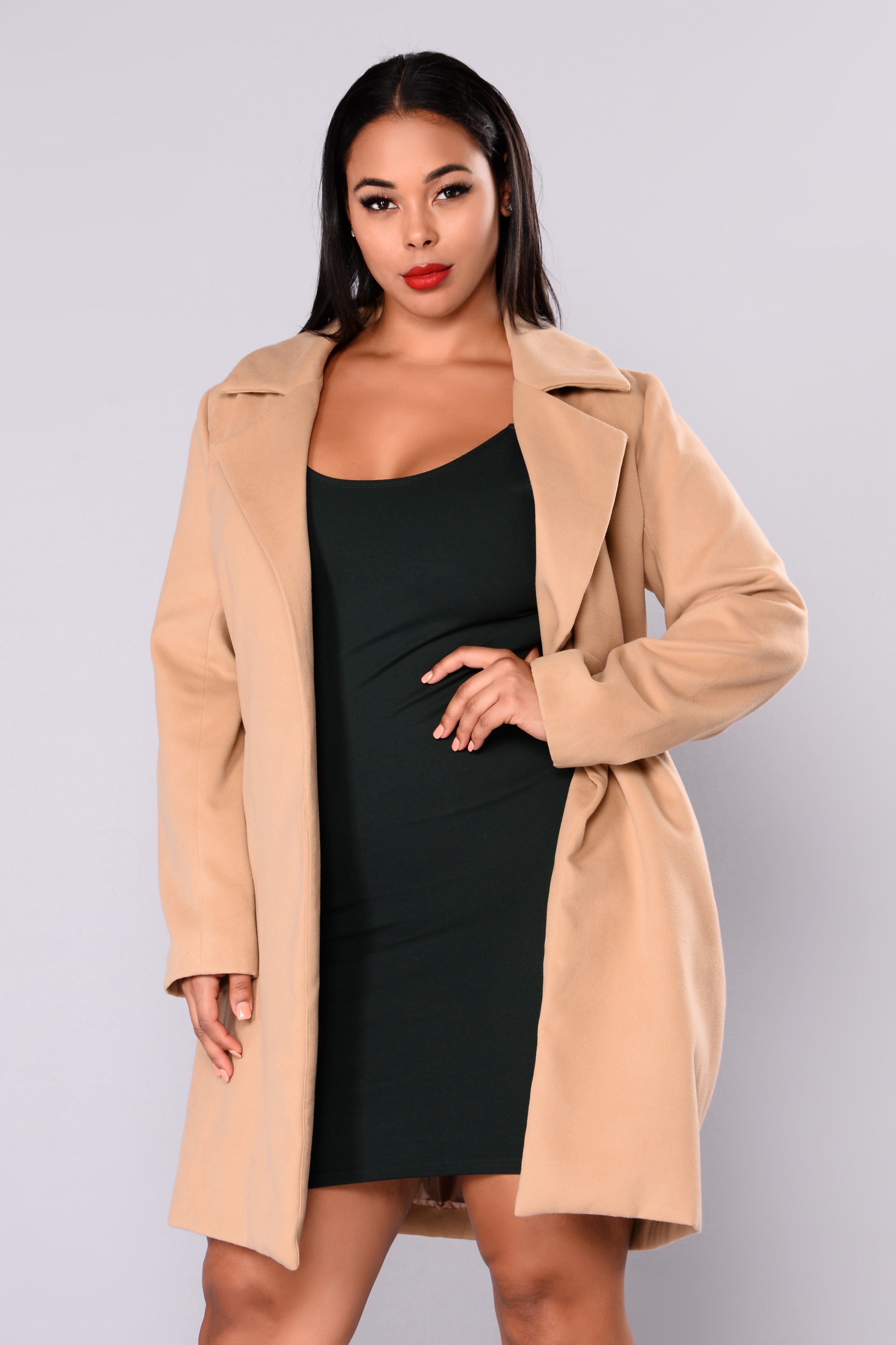 Upper East Side Coat - Camel - Image 7