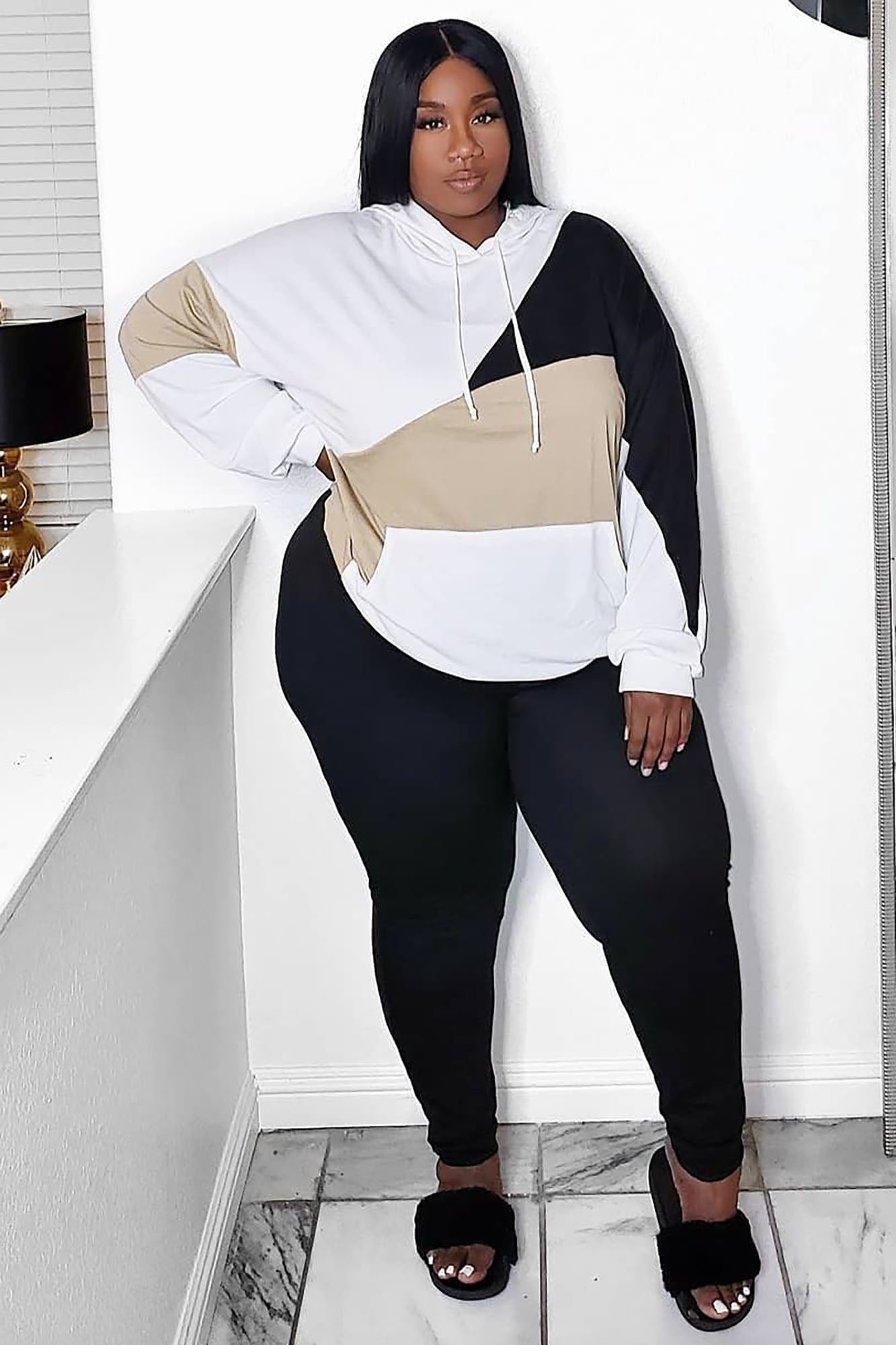 Only Supreme Legging Set - White/Combo - Image 10