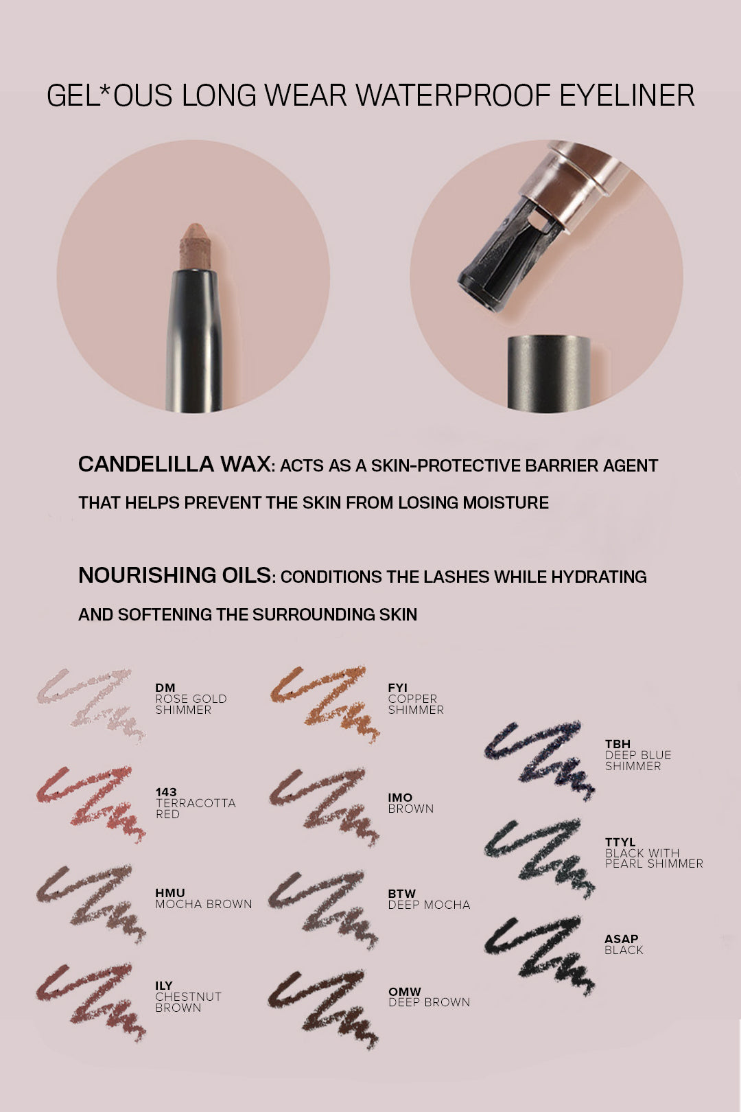 NOVABEAUTY Gel*ous Long Wear Waterproof Eyeliner- 143 - Image 8